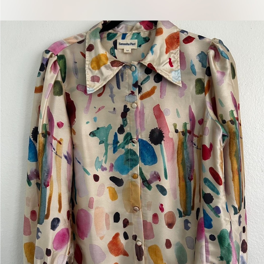 Samantha Pleet Button up Blouse